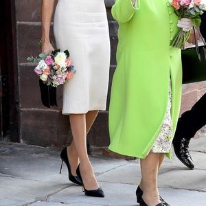 Sarah Flint Perfect Pump 100 Size 37 EU Black Leather ASO on Meghan Markle